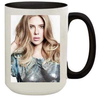 Scarlett Johansson 15oz Colored Inner & Handle Mug