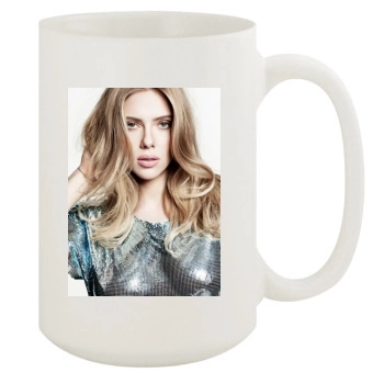 Scarlett Johansson 15oz White Mug