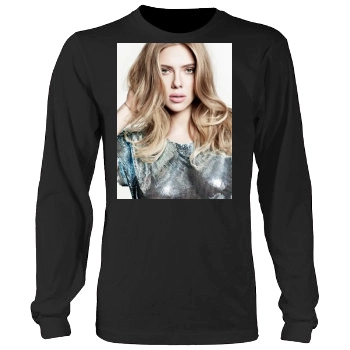 Scarlett Johansson Men's Heavy Long Sleeve TShirt