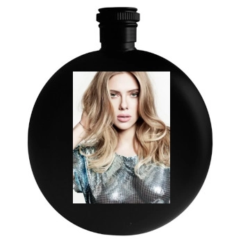 Scarlett Johansson Round Flask