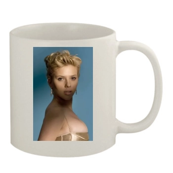 Scarlett Johansson 11oz White Mug