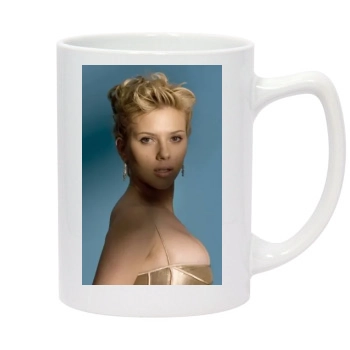 Scarlett Johansson 14oz White Statesman Mug