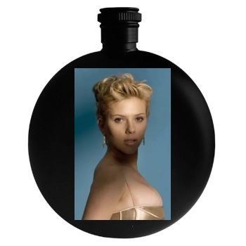 Scarlett Johansson Round Flask