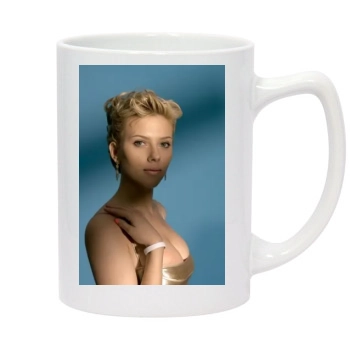 Scarlett Johansson 14oz White Statesman Mug