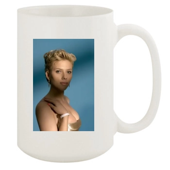 Scarlett Johansson 15oz White Mug