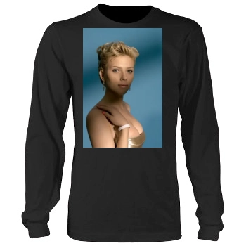 Scarlett Johansson Men's Heavy Long Sleeve TShirt