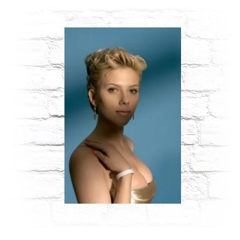 Scarlett Johansson Metal Wall Art