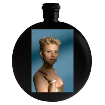 Scarlett Johansson Round Flask