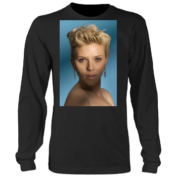 Scarlett Johansson Men's Heavy Long Sleeve TShirt