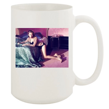 Scarlett Johansson 15oz White Mug