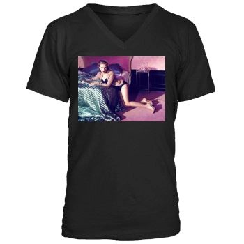 Scarlett Johansson Men's V-Neck T-Shirt