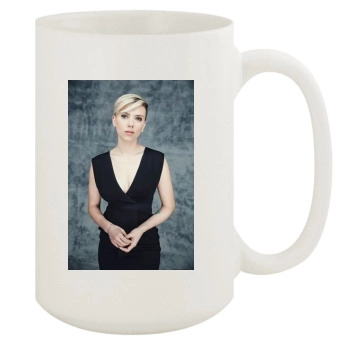 Scarlett Johansson 15oz White Mug