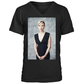 Scarlett Johansson Men's V-Neck T-Shirt