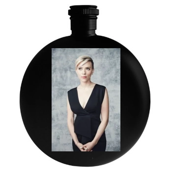 Scarlett Johansson Round Flask