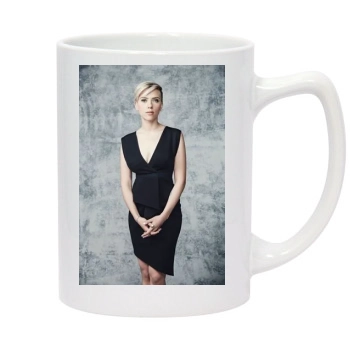 Scarlett Johansson 14oz White Statesman Mug