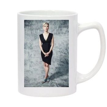 Scarlett Johansson 14oz White Statesman Mug