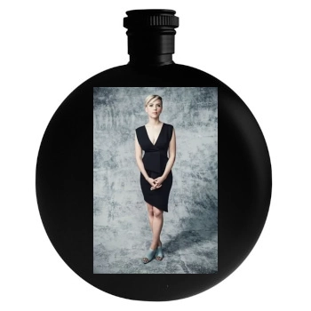 Scarlett Johansson Round Flask