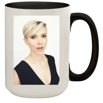 Scarlett Johansson 15oz Colored Inner & Handle Mug