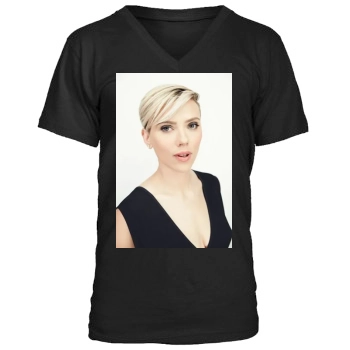 Scarlett Johansson Men's V-Neck T-Shirt