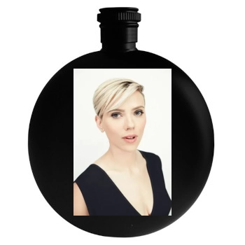 Scarlett Johansson Round Flask