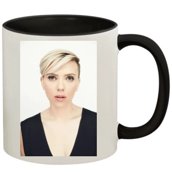 Scarlett Johansson 11oz Colored Inner & Handle Mug