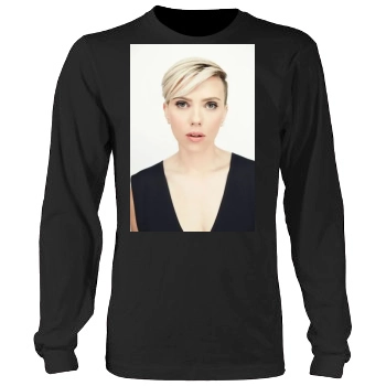 Scarlett Johansson Men's Heavy Long Sleeve TShirt