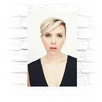 Scarlett Johansson Metal Wall Art