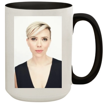 Scarlett Johansson 15oz Colored Inner & Handle Mug