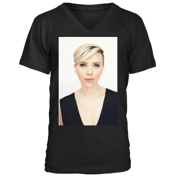 Scarlett Johansson Men's V-Neck T-Shirt