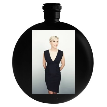 Scarlett Johansson Round Flask