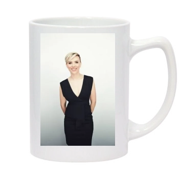 Scarlett Johansson 14oz White Statesman Mug