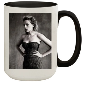 Scarlett Johansson 15oz Colored Inner & Handle Mug