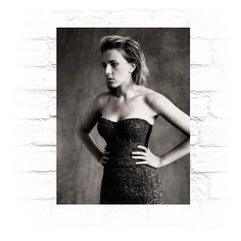 Scarlett Johansson Metal Wall Art