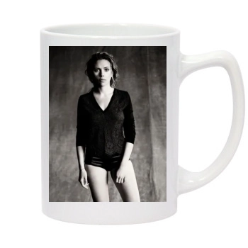 Scarlett Johansson 14oz White Statesman Mug