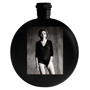 Scarlett Johansson Round Flask