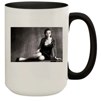 Scarlett Johansson 15oz Colored Inner & Handle Mug