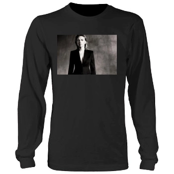 Scarlett Johansson Men's Heavy Long Sleeve TShirt