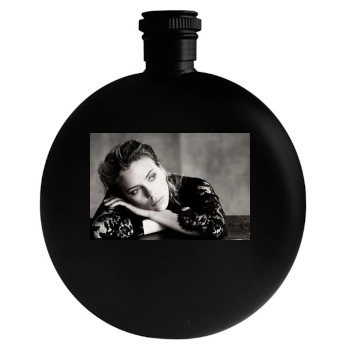 Scarlett Johansson Round Flask