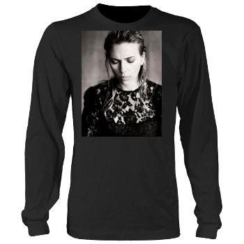 Scarlett Johansson Men's Heavy Long Sleeve TShirt