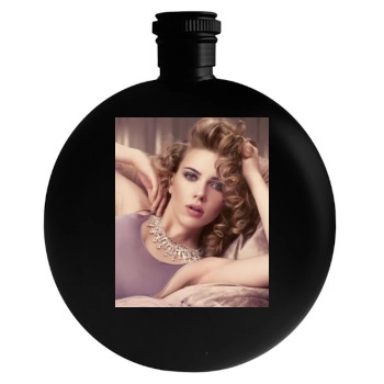 Scarlett Johansson Round Flask