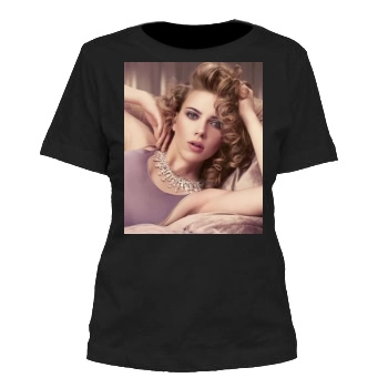 Scarlett Johansson Women's Cut T-Shirt