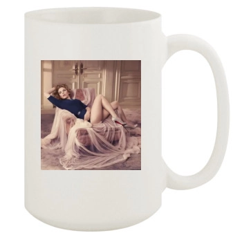 Scarlett Johansson 15oz White Mug