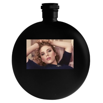 Scarlett Johansson Round Flask