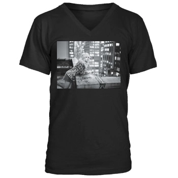 Scarlett Johansson Men's V-Neck T-Shirt