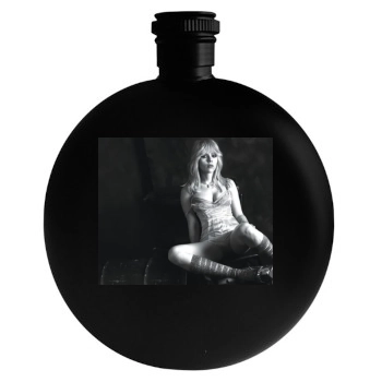 Scarlett Johansson Round Flask