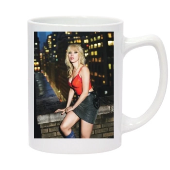 Scarlett Johansson 14oz White Statesman Mug