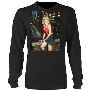 Scarlett Johansson Men's Heavy Long Sleeve TShirt