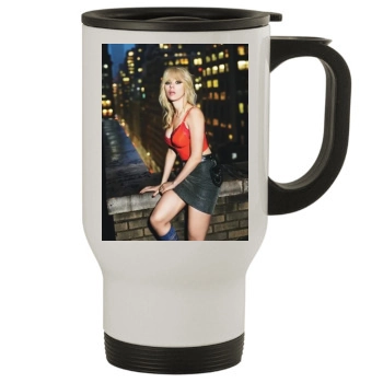 Scarlett Johansson Stainless Steel Travel Mug