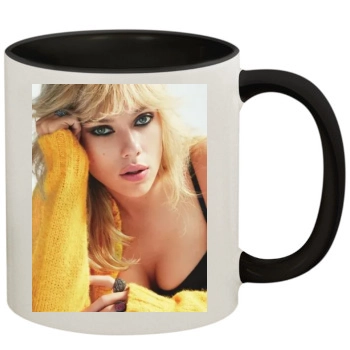 Scarlett Johansson 11oz Colored Inner & Handle Mug