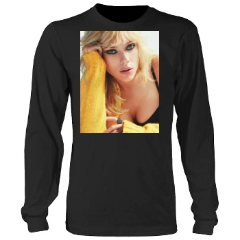 Scarlett Johansson Men's Heavy Long Sleeve TShirt